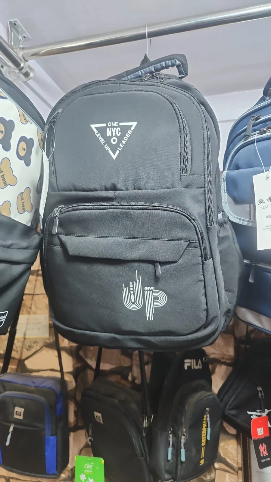 Black Casual & School Backpack - image 2