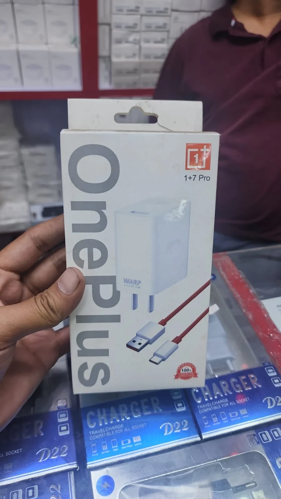 OnePlus Warp Charge 30 Power Adapter and Type-C Cable Combo (1+7 Pro Compatible) - image 2