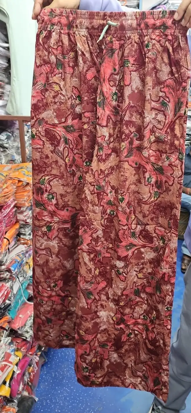 Floral Wide-Leg Trousers - image 2