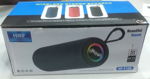 H@F HF-F109 Wireless Stereo Speaker (Hi-Fi Sound, TWS & LED Lighting) - image 7