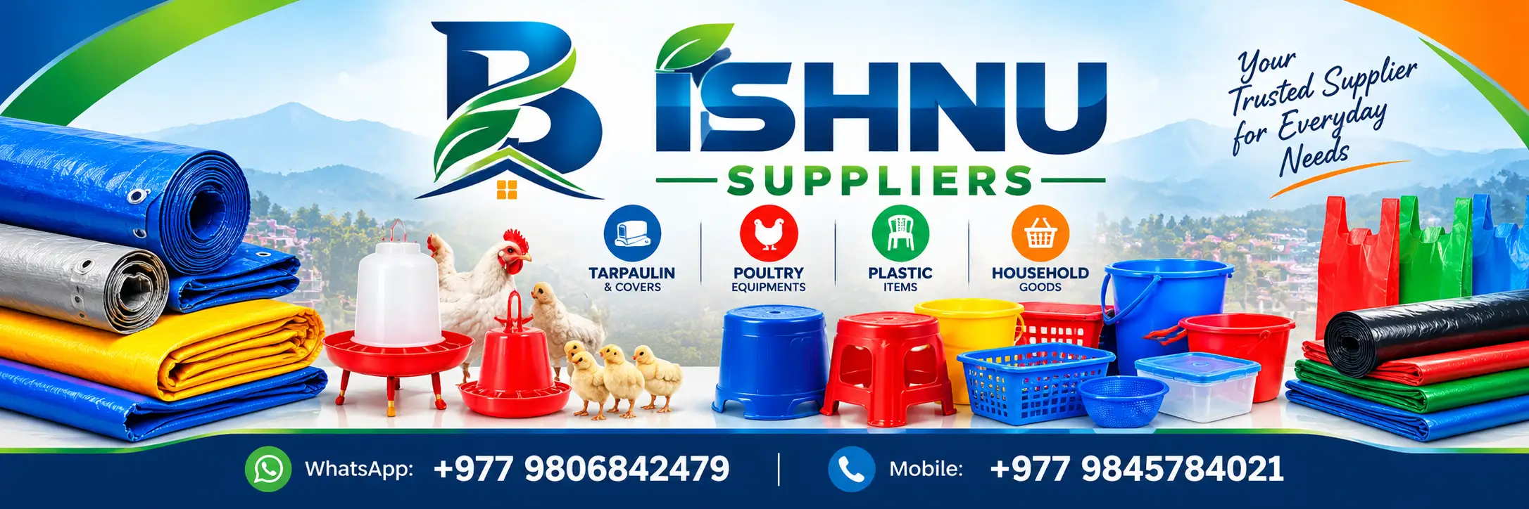 bishnu suppliers banner