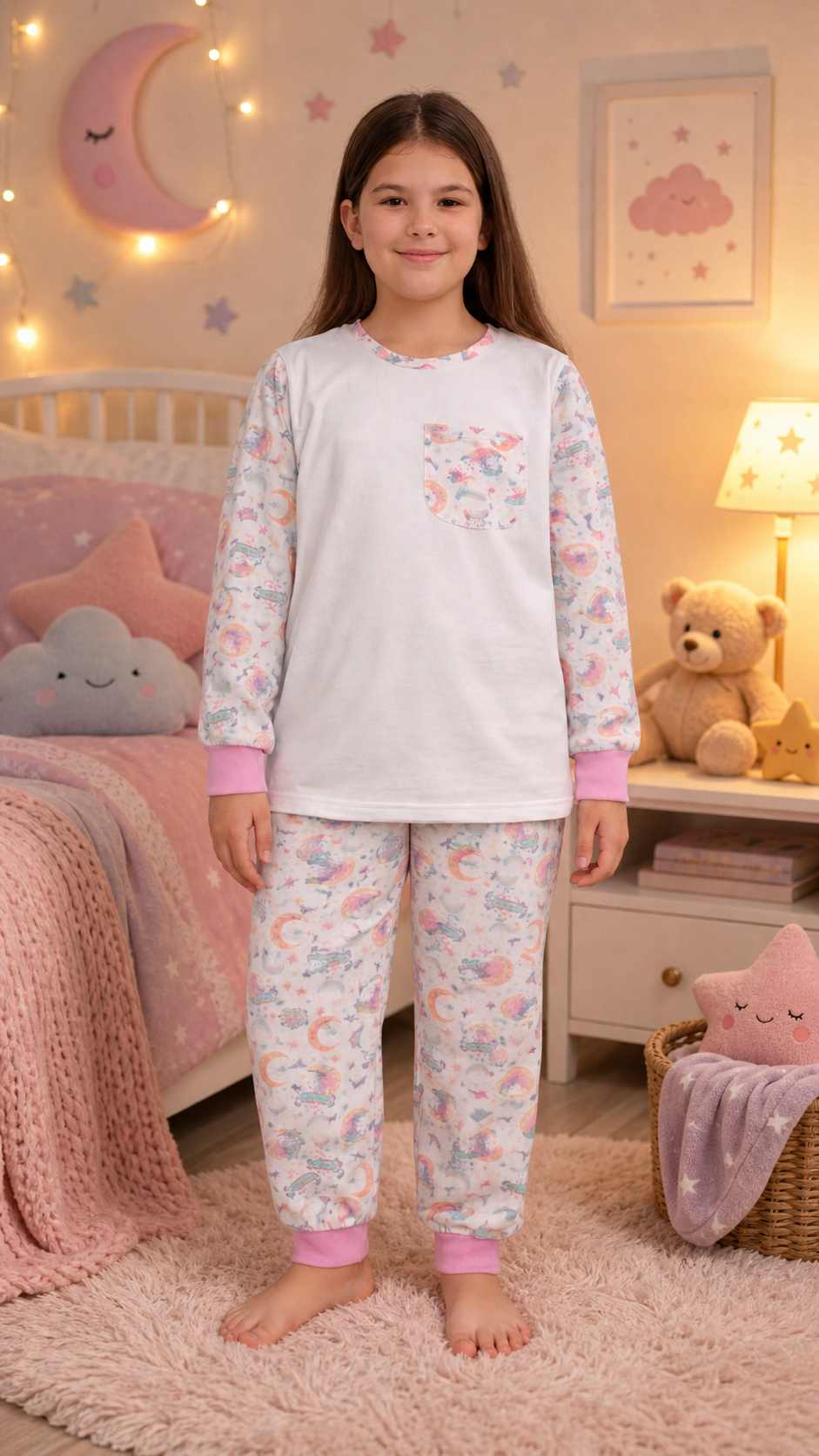 Pijama infantil Pijama Fada Unicórnio da Pijamas Luneé