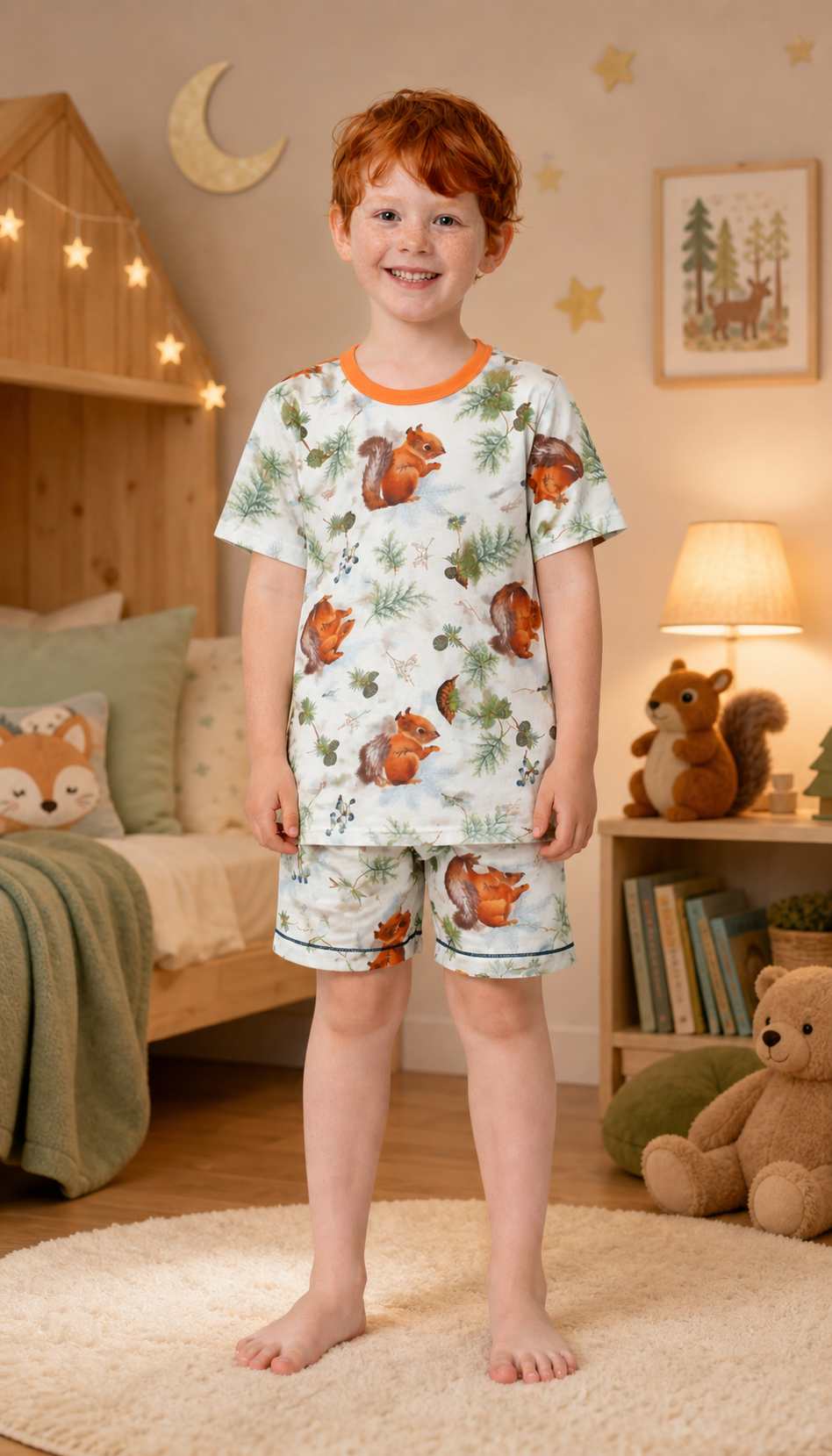 Pijama infantil Pijama Esquilo da Pijamas Luneé