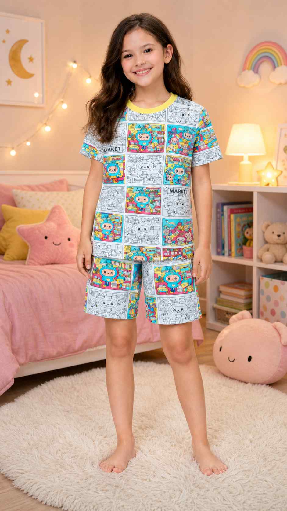 Pijama infantil Pijama Labubu da Pijamas Luneé