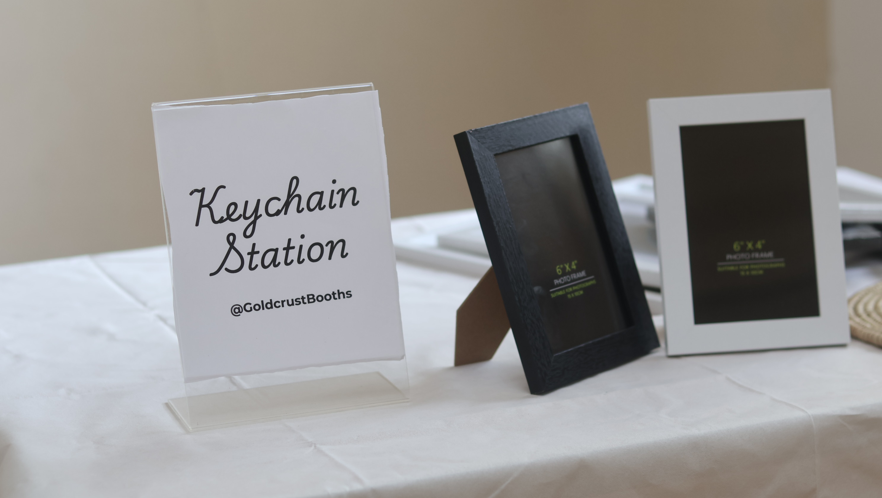 Keychain Station — event souvenir