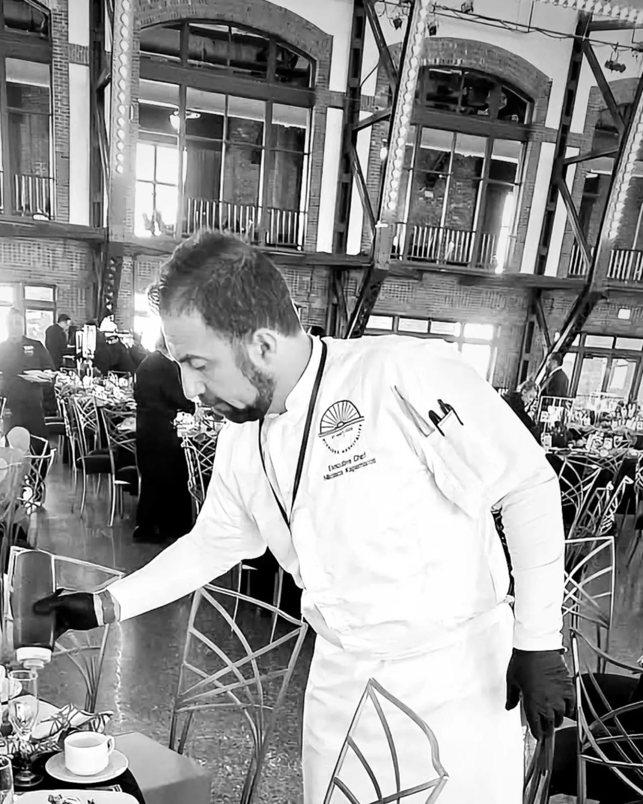 Chef Kapernaros chef table section animated picture 2