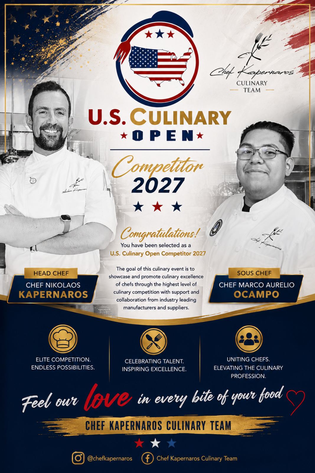 Chef Kapernaros popup picture