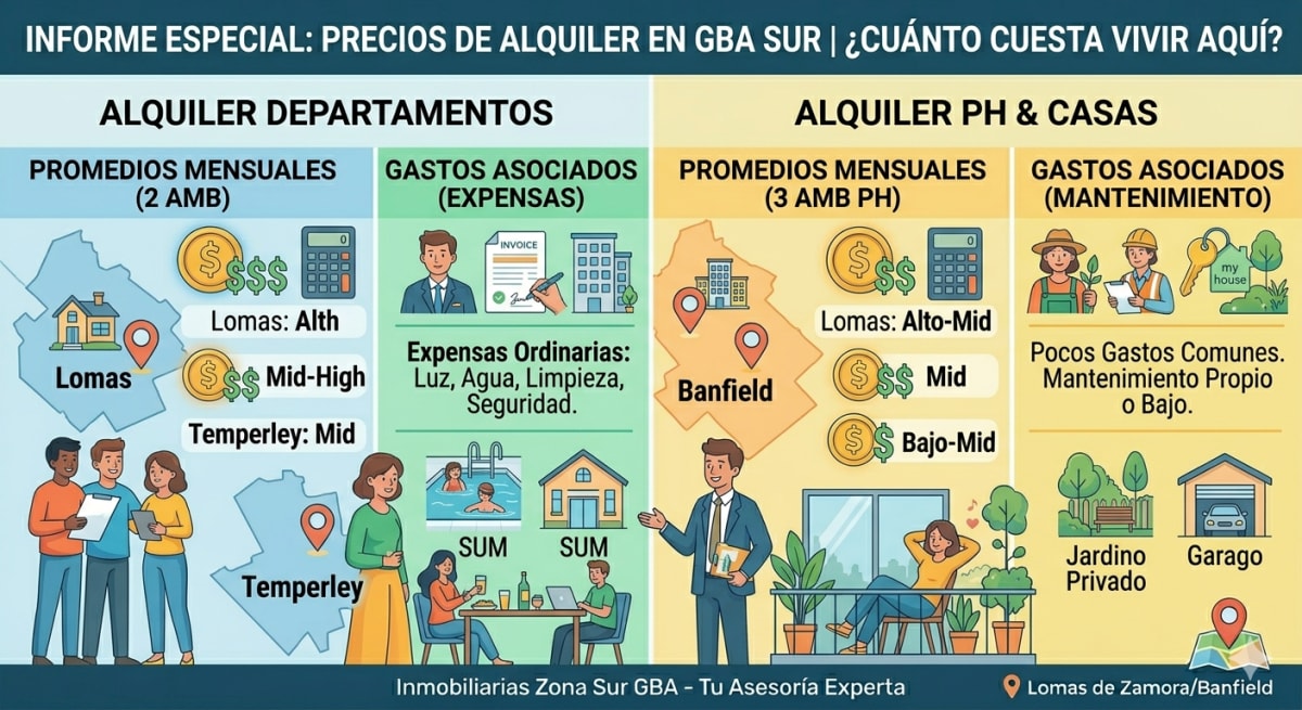 img-articulo: precios alquiler en zona sur GBA