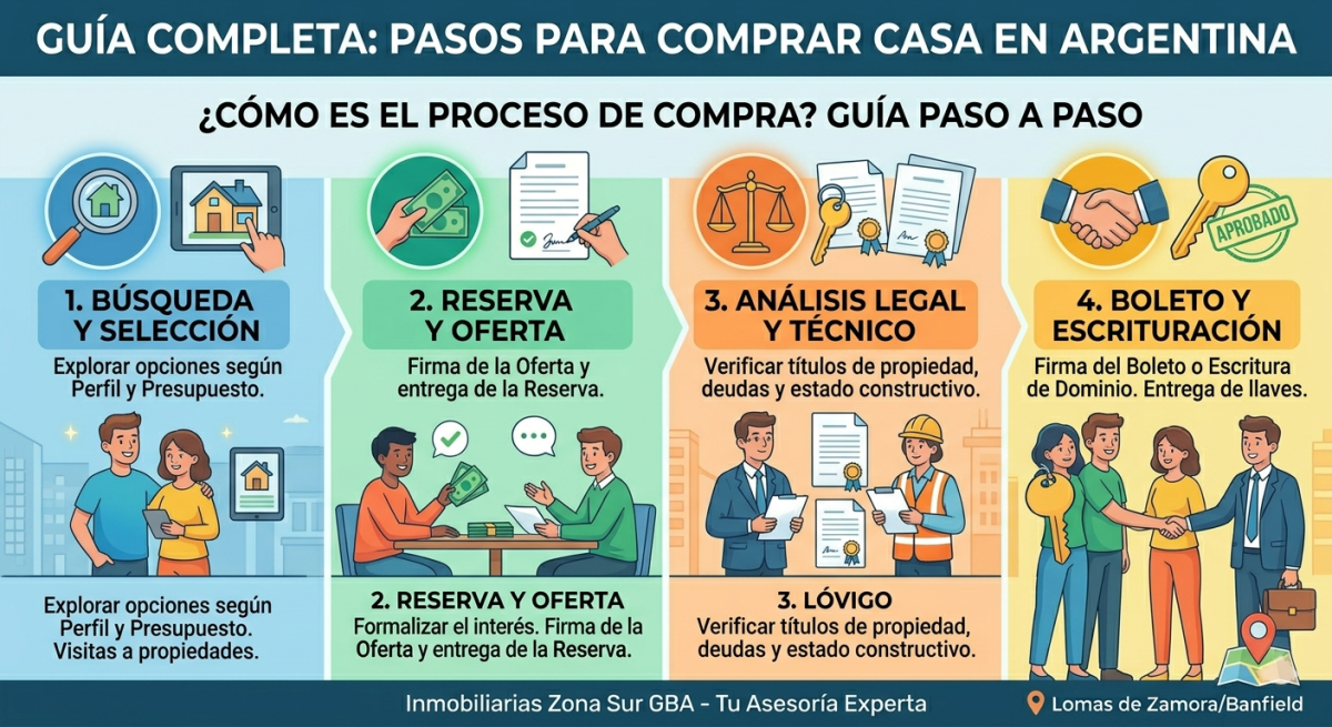 imagen de artículo: pasos para comprar casa en Argentina