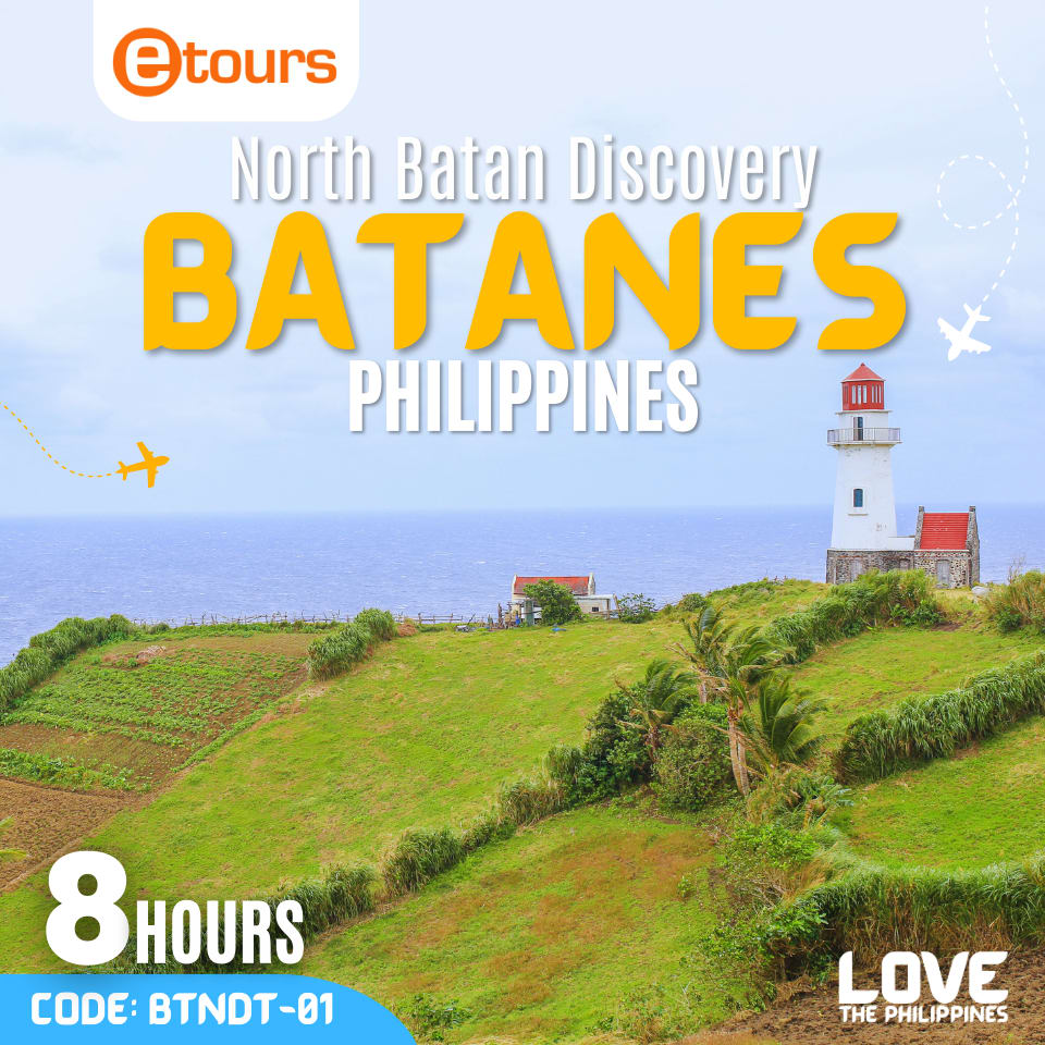 North Batan Discovery A stunning view of the iconic Basco Lighthouse overlooking the vast Pacific Ocean.