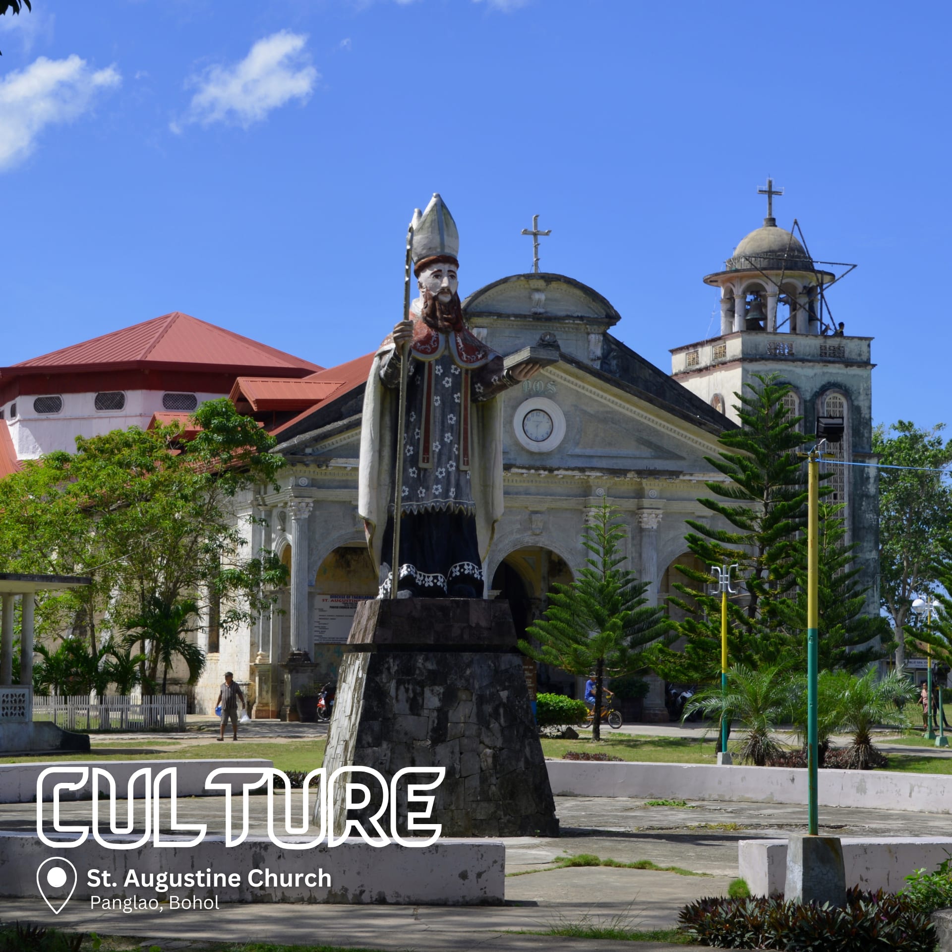 Vibrant coral reefs in Bohol