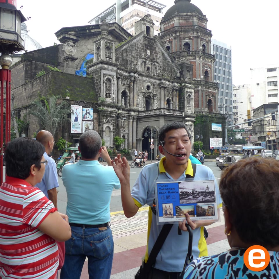 Etours guests in Binondo Food Walk tour