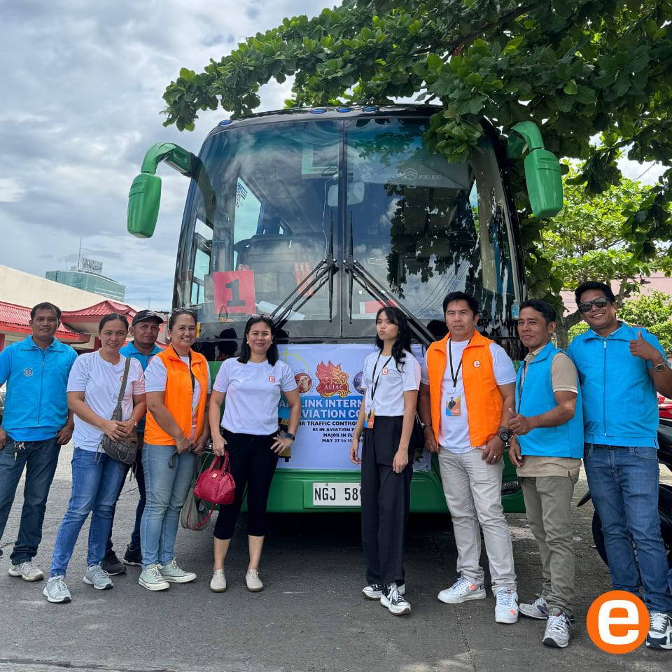 Etours staff before tour starts