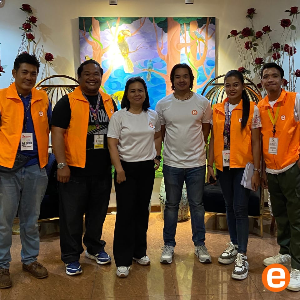 Etours staff in Zamboanga tour