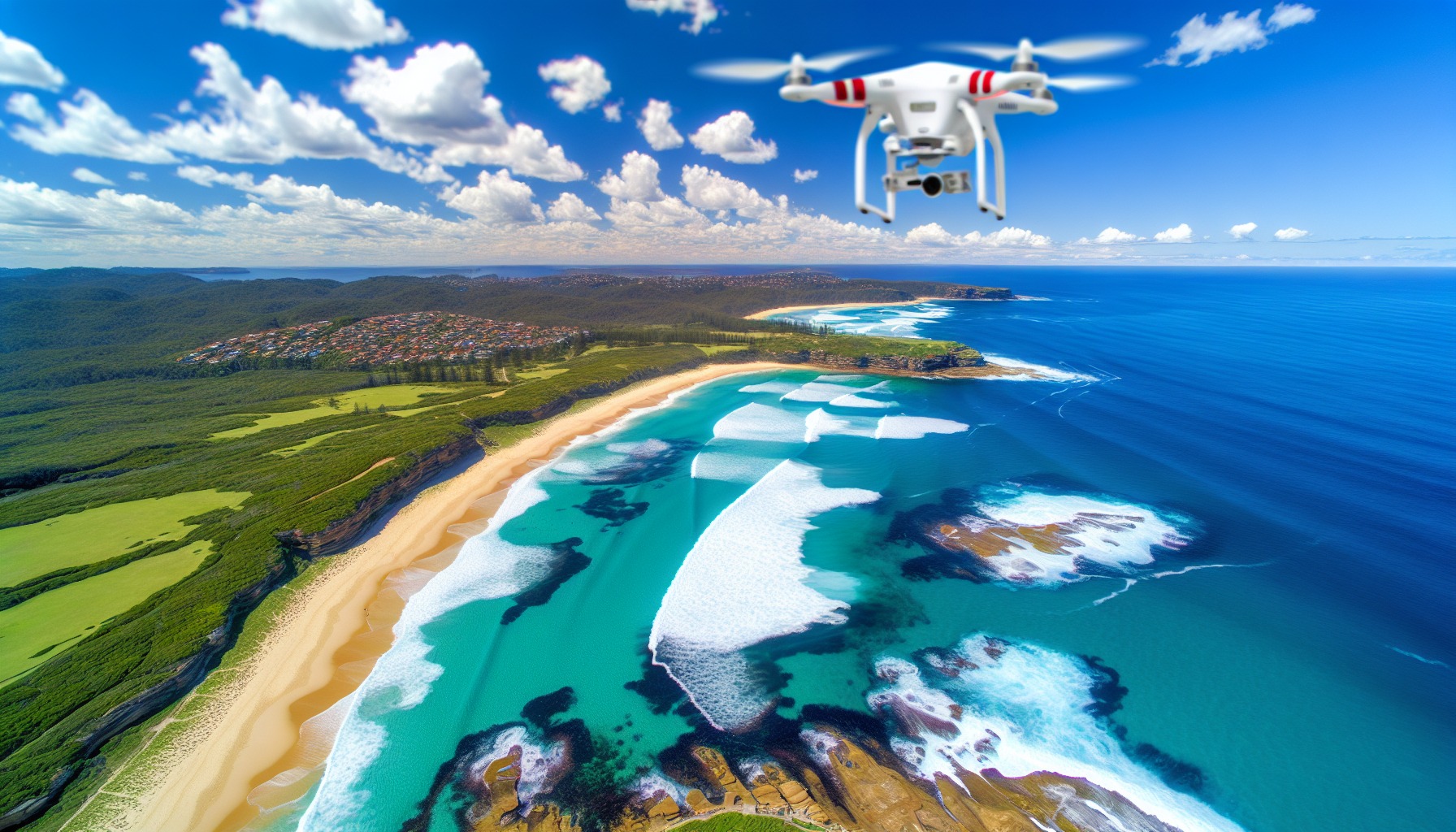 Expanded Shark Drone Program Takes Flight Over Northern Beaches in Memory of Mercury Psillakis