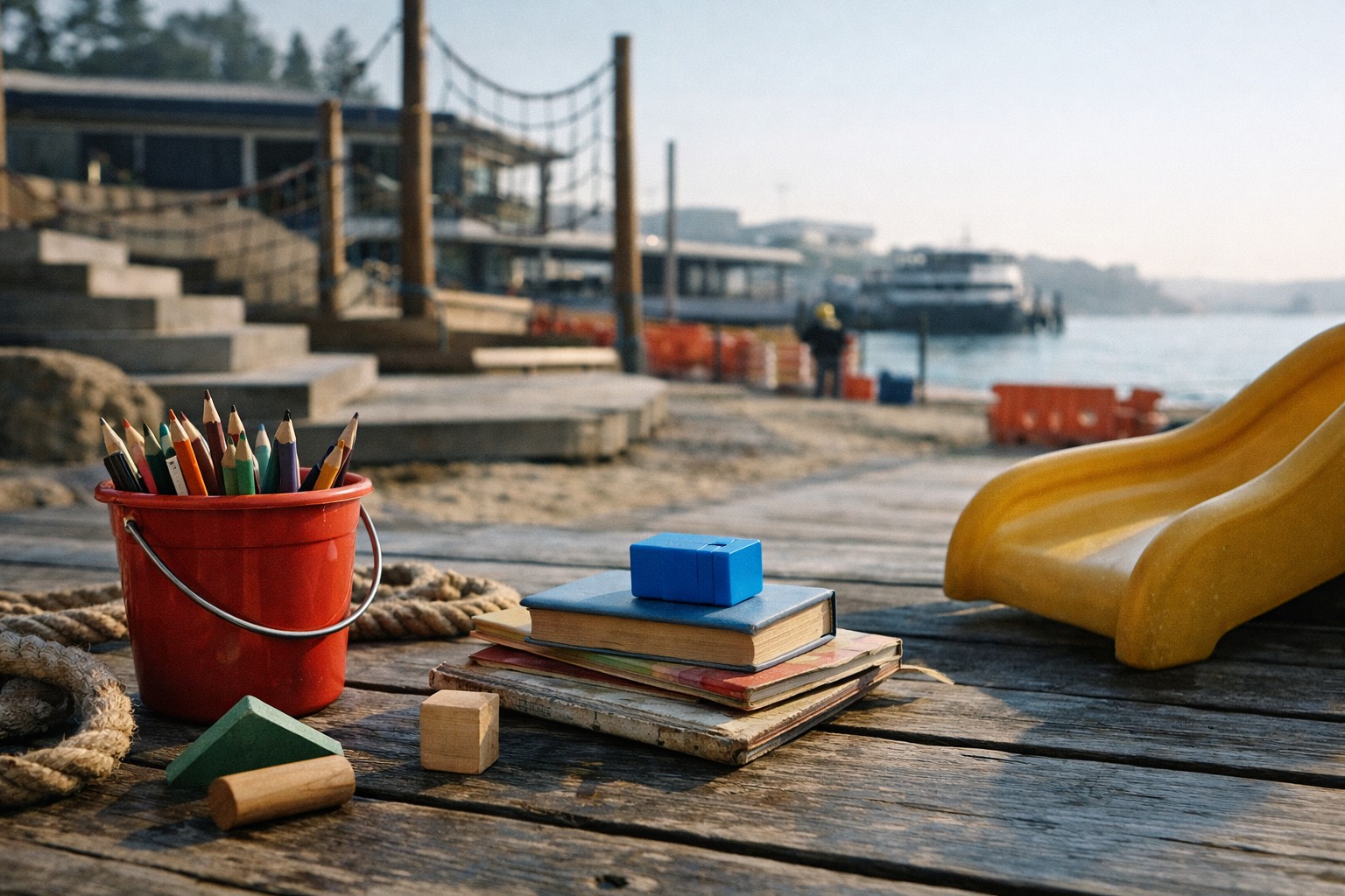 Felons plans new kids’ play space and expanded deck on Manly Wharf, with ferry access to remain open