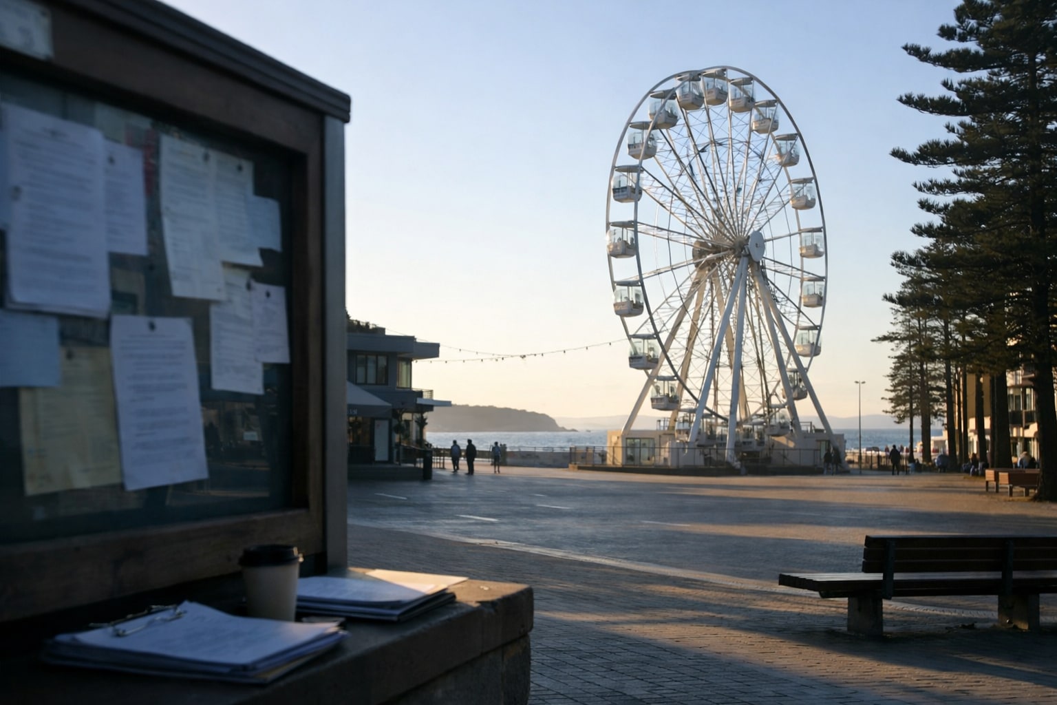 Ferris wheel to rise over Manly beachfront for winter festival