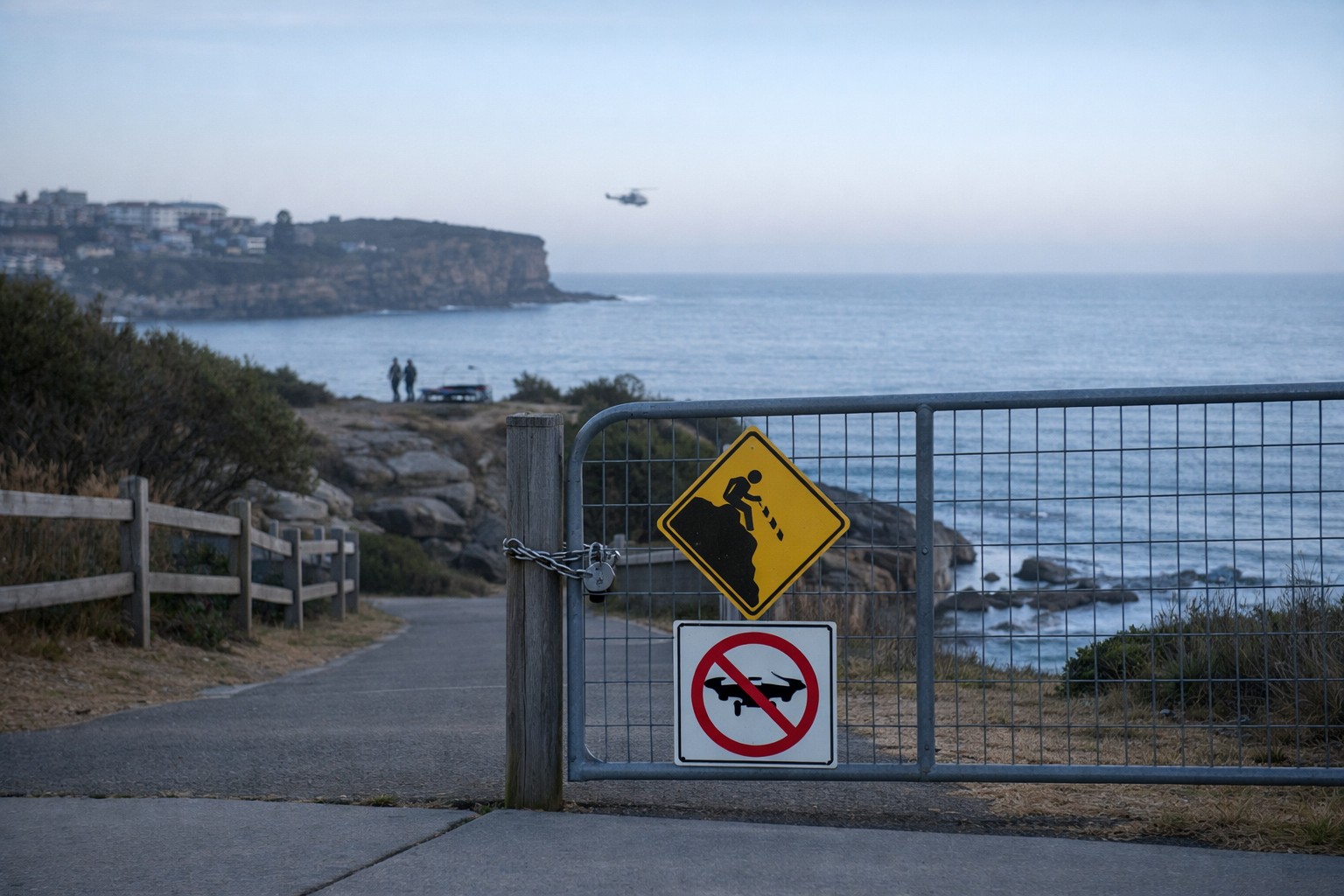 Teen rescued by helicopter after cliff fall at Queenscliff Headland