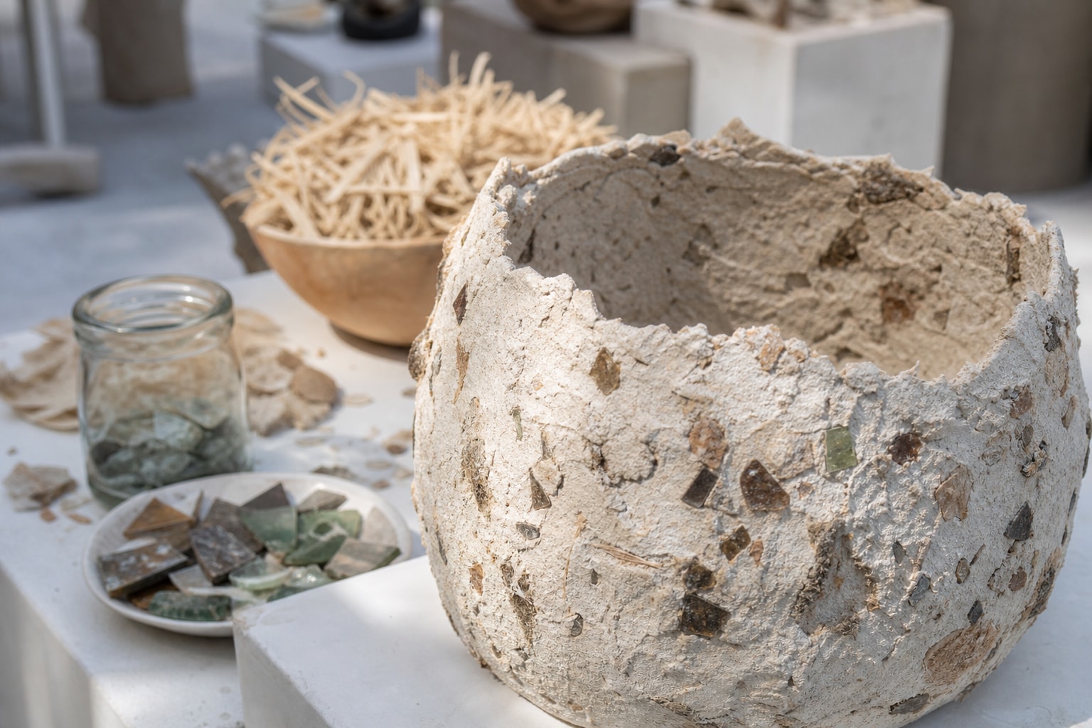 Ceramic work and biodegradable surfboard share top honours in 2026 environmental prize