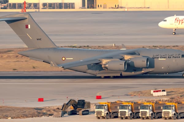 A7-MAE Boeing C17A Globemaster III