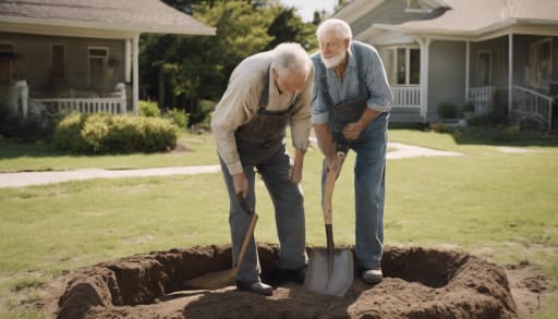 Dream Symbol: Father Digging Front Yard