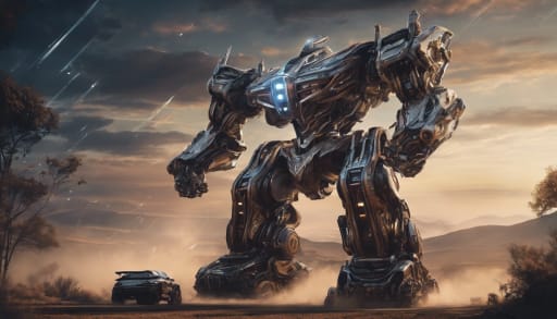 Dream symbol: massive robot car: intro: 