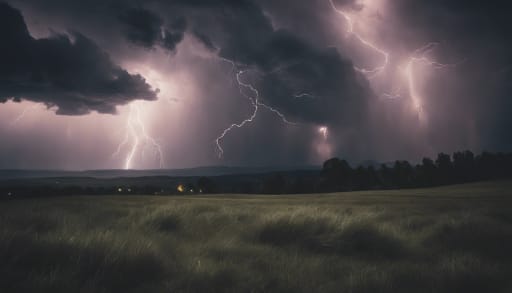 Dream Symbol: Dark Clouds and Lightning