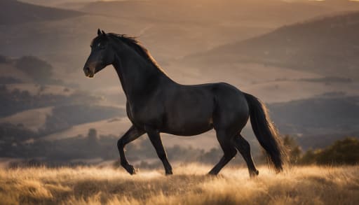 Interpreting the Significance of Black Horses in Dreams