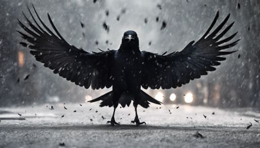 Dream symbol: crow: scenarios: Dream About Crow Attacking