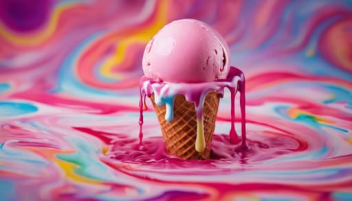 Dream symbol: ice cream: symbolism: Melting and Impermanence