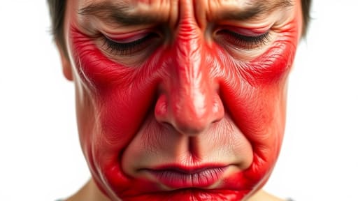 Unraveling the Symbolism of a Red Puffy Face in Dreams