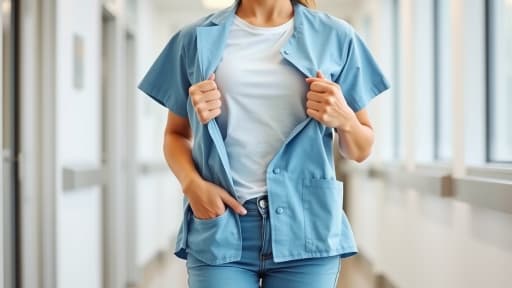 Dream symbol: medical scrubs: scenarios: Dream About Taking Off Medical Scrubs