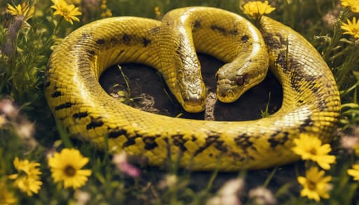 Dream symbol: yellow snakes: intro