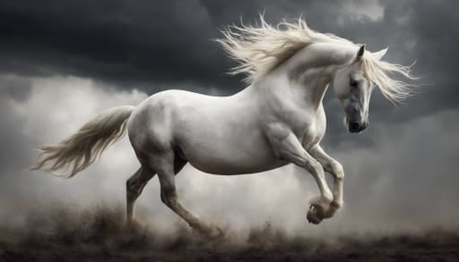 Dream symbol: white horse: scenarios: Dream of A White Horse Attacking