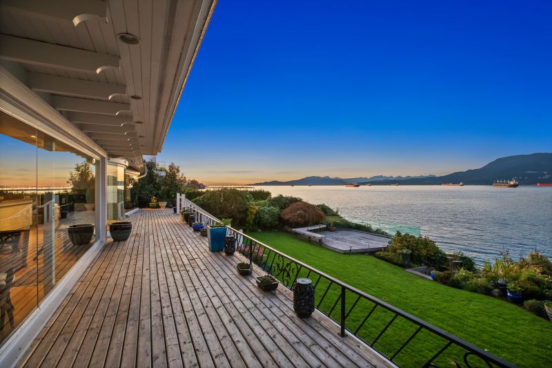 A RARELY AVAILABLE TROPHY WATERFRONT ESTATE ON THE MOST COVETED GOLDEN MILE OF POINT GREY ROAD