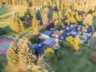 Luxury estate at Gadsby Lake Road, Lacombe County, AB — photo 30