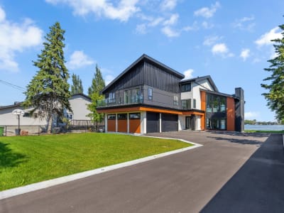 Luxury estate at 476 West Chestermere Drive, Chestermere, AB — photo 1