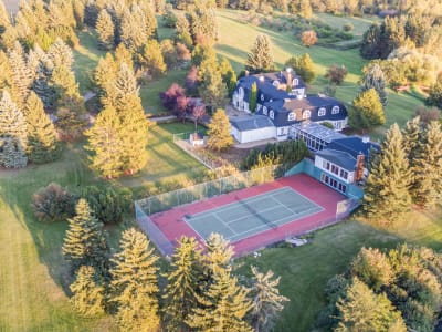 Luxury estate at Gadsby Lake Road, Lacombe County, AB — photo 15