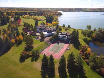 Luxury estate at Gadsby Lake Road, Lacombe County, AB — photo 29