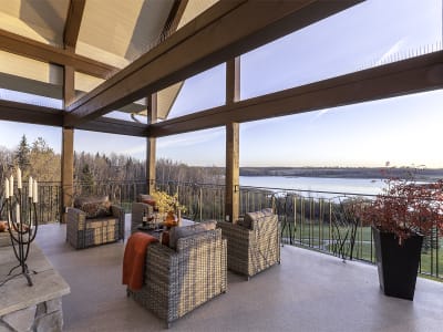 Luxury estate at Gadsby Lake Road, Lacombe County, AB — photo 36