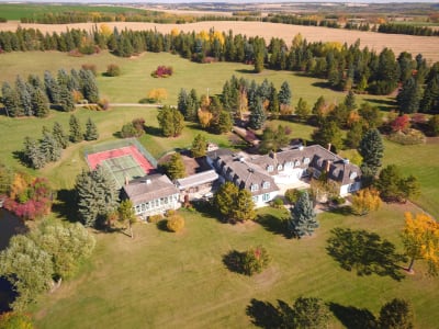 Luxury estate at Gadsby Lake Road, Lacombe County, AB — photo 24