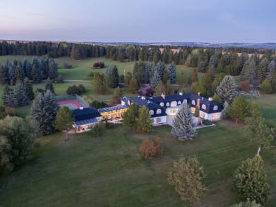 Luxury estate at Gadsby Lake Road, Lacombe County, AB — photo 17