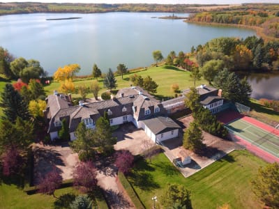 Luxury estate at Gadsby Lake Road, Lacombe County, AB — photo 13