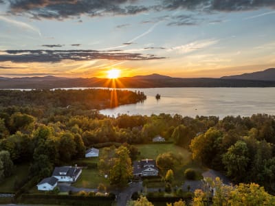Luxury estate at 1567 Chemin de Georgeville, Magog, QC — photo 1