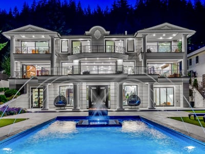 Luxury estate at 1123 Crestline Road, West Vancouver, BC — photo 1