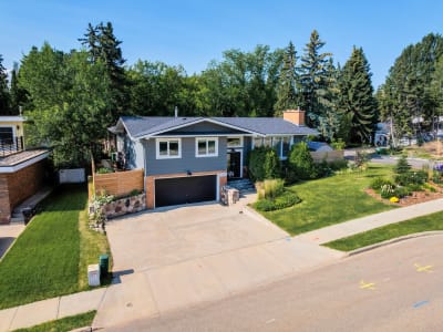 Luxury estate at 13615 Buena Vista Road Northwest, Edmonton, AB — photo 1