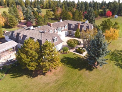 Luxury estate at Gadsby Lake Road, Lacombe County, AB — photo 38