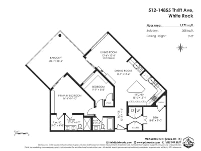 Luxury estate at PH512 - 14855 Thrift Avenue, White Rock, BC — photo 31
