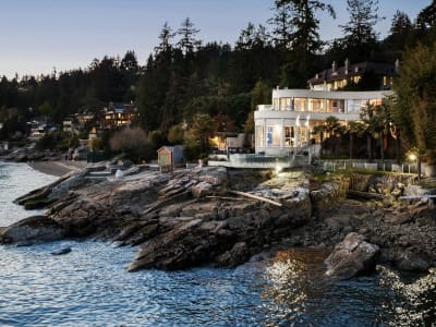 Luxury estate at 3912 Marine Drive, West Vancouver, BC — photo 1