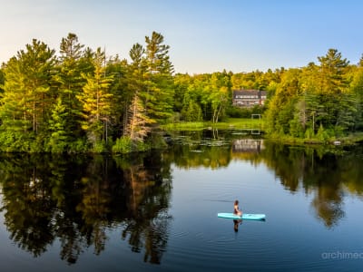 Luxury estate at 1087 Chemin Dunant Nord, Sainte-Anne-des-Lacs, QC — photo 1